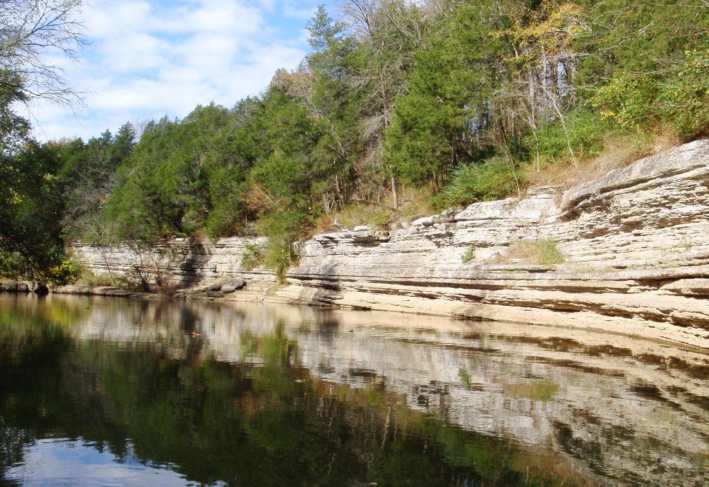 Rock Bluffs along Carpenter Bridge Route